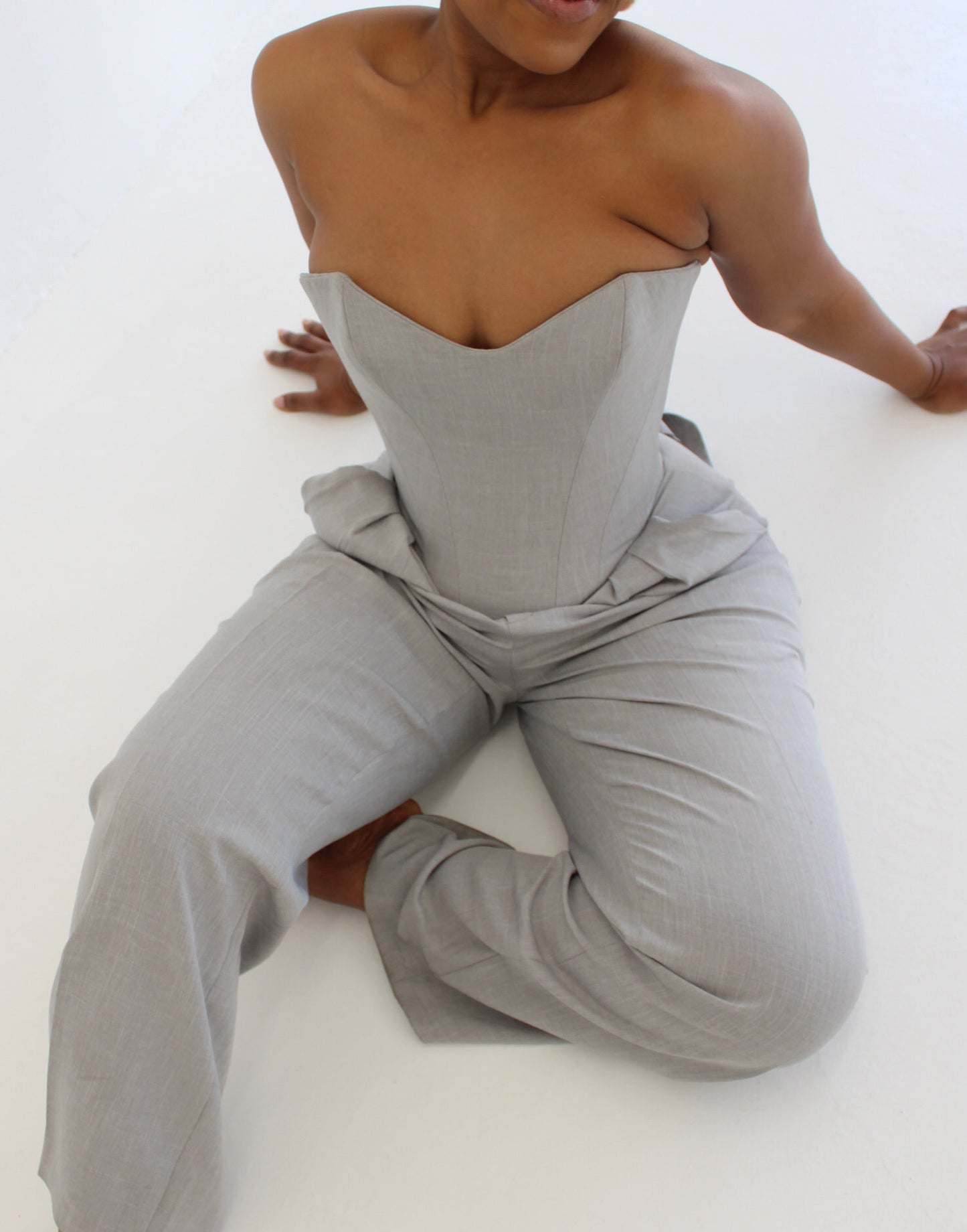 Amalfi Corset (Grey)