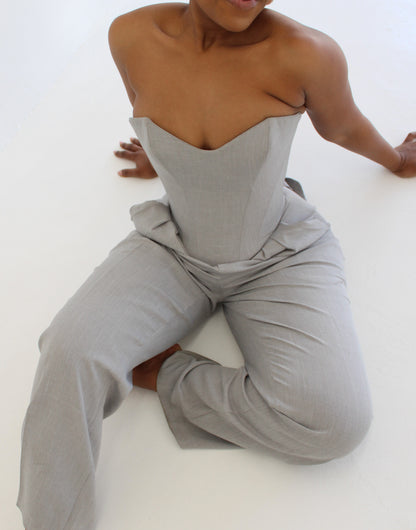 Amalfi Corset (Grey)