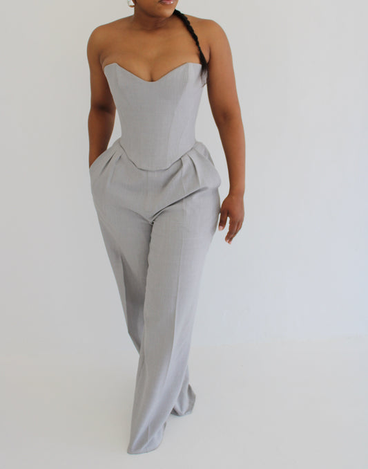 Amalfi Corset (Grey)