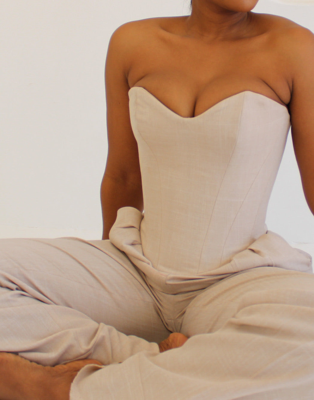 Amalfi Corset (Beige)