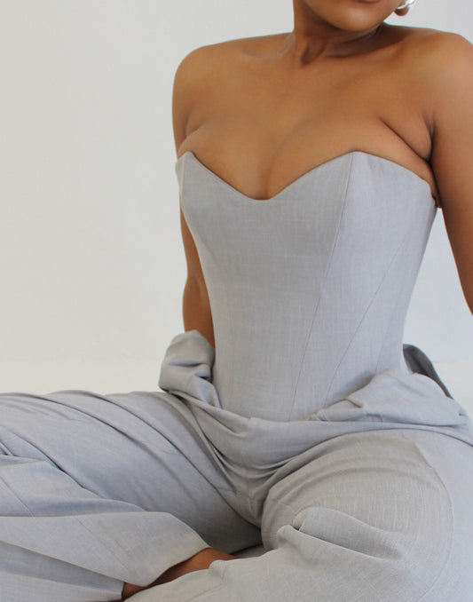 Amalfi Corset (Grey)