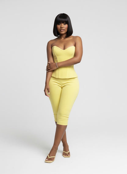 Lemon corset (Strapless)